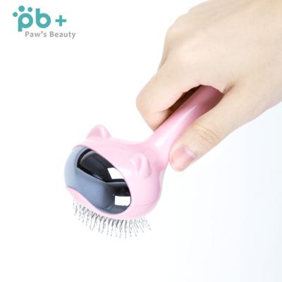 China Multi Stored Function Flea Hair Remover Comb Cat Fur Brush for sale