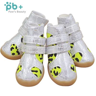 China Luxury Cheap Flexible Eco Friendly Stocked Silicone Dog Shoes Boots for sale