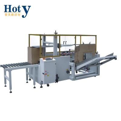 China Hot Selling High Speed ​​Automatic CLOTHING Machine Carton Box Unpacking Erector for sale