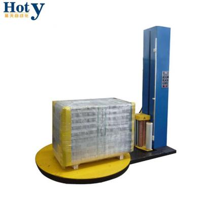 China CLOTHING Best Price High Quality Pallet Stretch Wrap Wrapping Film Machine for sale