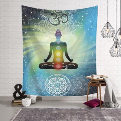 China Religion Tapestry Chakra Wall Hanging Home Furniture Chakra Tapestry for sale