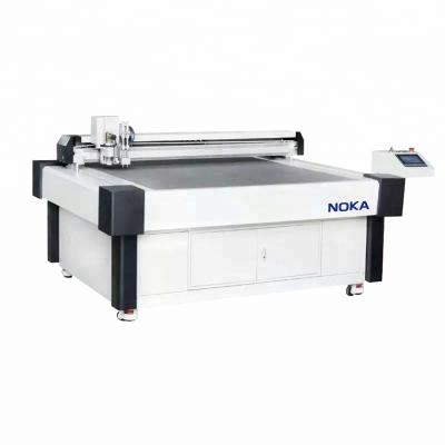 China Automatic CNC Vibrating Knife Cutting Cloth PU Paper Box Leather Cutting Machine for sale