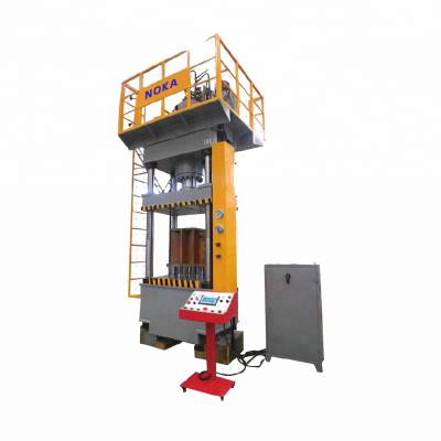 China Foil Stamping 400 Ton High Quality Four Column Stretching Hydraulic Press for Making Aluminum Pots and Pans for sale