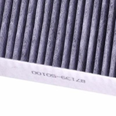 China Auto Engine Engine Parts Cabin Air Cleaner 87139-50100 100mm Air Filter for sale