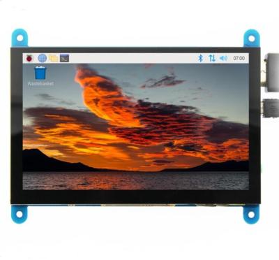 China 5 Inch Raspberry Pie HD Capacitive Display 800*480 USB Touch Display For Raspberry Pi 3b+/4b 5 inch for sale