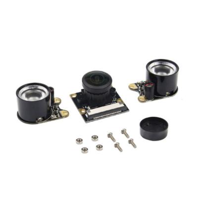 China Standard Wholesales 5MP PCB Panel 3b 4b Field Of View 100 Degree Auto Focus OV5647 Night Vision Raspberry Pi 4 Camera for sale