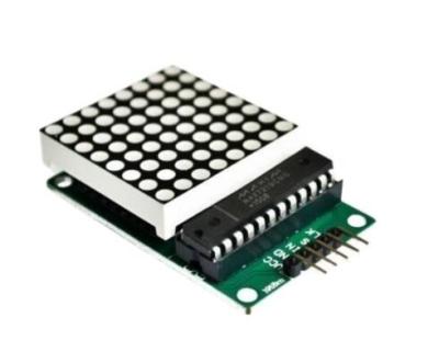 China Dot Led Matrix LED Display Driver Module MCU Module 8*8 MAX 7219 Kit for Arduino 50*32*15mm for sale