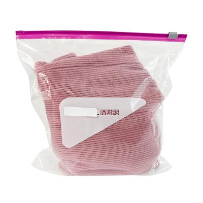 China Food Grade Freezer Food Moisture Proof Transparent Bags For Food Quart Gallon Bag Sandwich Slider Packing Bag for sale