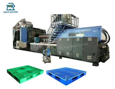 China Horizontal Plastic Pallet Making Machine Injection Molding Machine HAITIAN 2400T 2800T 3300T for sale