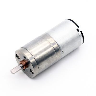 China ASLONG JGA25-340 12V 17-1965RPM 25mm Micro DC Reduction Motor Small Power High Torque Supplier Dc Motor for sale