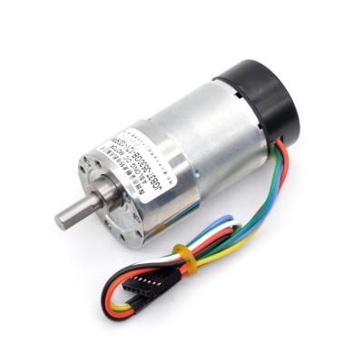 China DC Brushed Permanent Magnet Reduction Motor JGB37-3530GB 1000RPM  24v Dc Motor High Torque Dc Motor With Encoder for sale