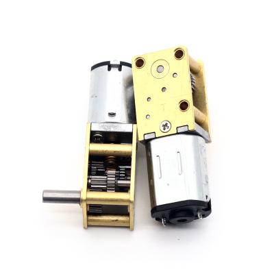 China Mini DC Small Motor JGY-N20 12V DC Worm Gear Motor High Torque Dc Motor Gear for sale