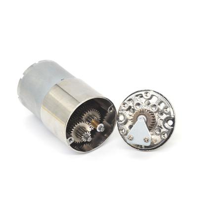 China Center Output Gearbox Low-Speed Motor ZGA37-3530 DC Gear Motor Metal Low Speed Brush Dc Gear Motor for sale