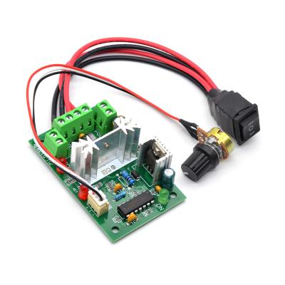 Cina ASLONG 6-30V 24v dc motor speed control Micro Motor Speed Control Board J809 74*47*28mm DC motor speed controller in vendita