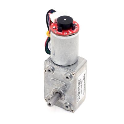 China Worm Gear And Worm Encoder Deceleration Motor JGY-370B Dc Worm Gear Motor Encoder High Torque Geared Dc Motor 12v for sale