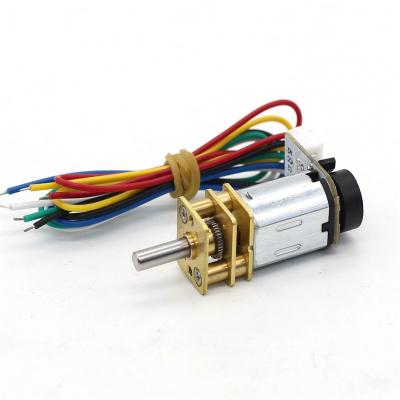 China N20 Dc Gear Motor With Encoder JGA12-N20 Mini Dc Gear Box Motor With Reduct 6v Dc Gear Motor for sale