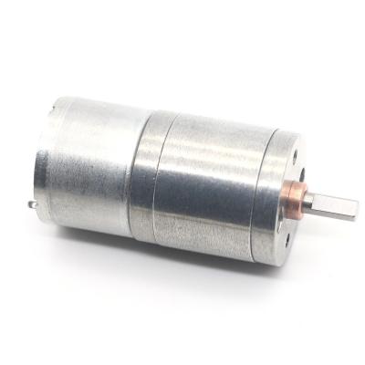 China Dc Motor 6v 12v Dc Motor Gear JGA25-310 Micro Dc Motor Small 25mm Brush Motor for sale