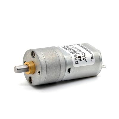 China ASLONG JGA20-130  Brush Moto 12V 30RPM 1:268 Micro DC Brushed Motor Dc 12v Motor for sale