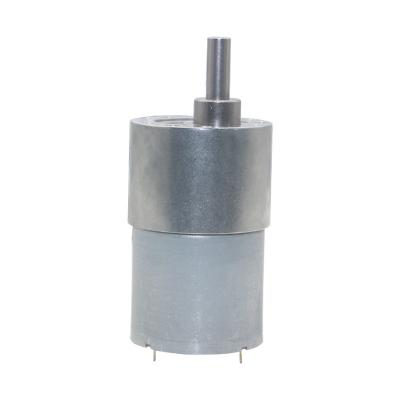 China Center Output Gearbox Low-Speed Motor JGB37-3530 DC Gear Motor Metal Low Speed Brush Dc Gear Motor for sale