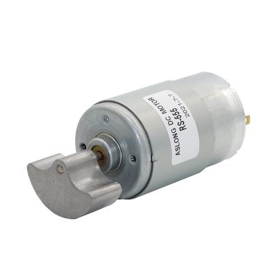 China Electric Curtain RS 555 12v Dc Motor 8000rpm Worm Gear Motors for sale