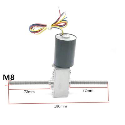 China Worn Brushless DC Gear Motor Double Shaft DC 12V 24V Electric Motors BLDC for sale