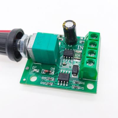 China Miniature Pwm 12 Volt DC Motor Controller 72W Dc Speed Controllers for sale