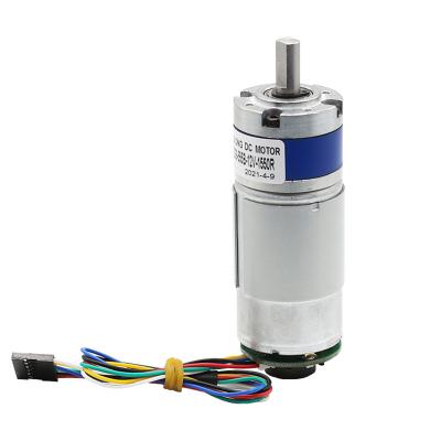 China PG36-555B Dia 36mm Planetary Gear Motor With High Torque 12V DC Encoder Motor for sale