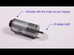 25mm 1600RPM Electric DC Gear Motor High Torque High Rpm JGA25 370