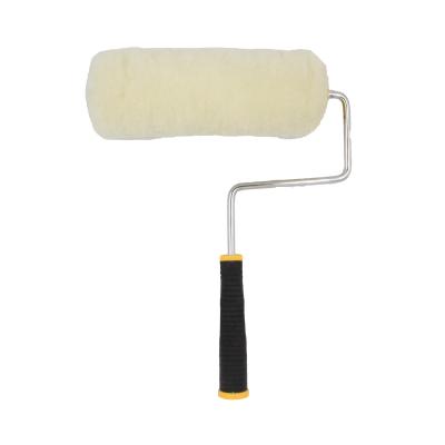 China Nylon Hot Selling Home Paint Supplies 38mm White Nylon American Paint Roller Brush for sale