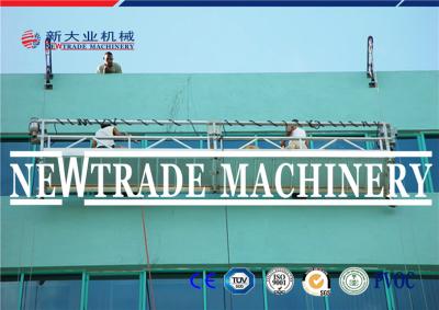 China Aluminum Alloy Electric Hoist Suspended Working Platform Gondola Building Lift for sale