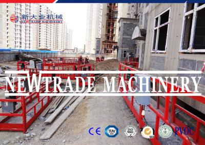 China Steel Aerial Construction Tools Suspended Working Platform For Facade Adjusted for sale