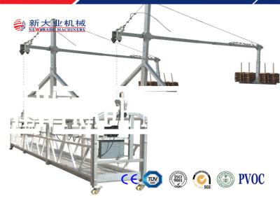 China Easy Operating Rope Suspended Working Platform Used To Decorate And Clean for sale