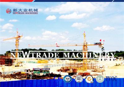 China Frequency Equipment 120M 4T Load Topkit tower cranes used in building construction for sale