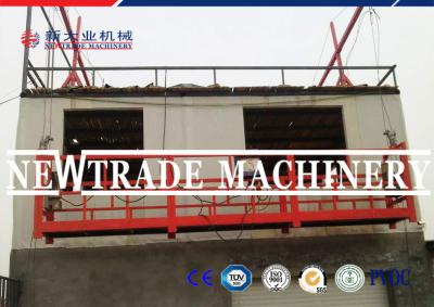 China Customized Electrical Rope Suspended Platform / Building Gondola for Construction for sale