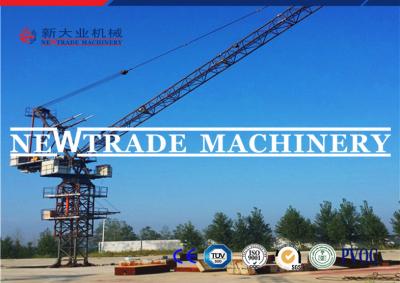 China 140M Lifting Heigh Steel Luffing Jib Tower Cranes with Telescopic or Knuckle boom Type for sale