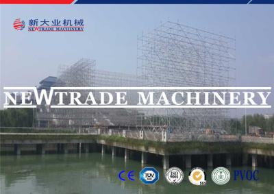 China Q345 HDG Ringlock System Scaffolding / Construction Building Steel Scaffolding for sale