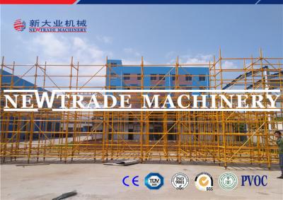 China SGS Paint Spraying Ring Lock Scaffolding , Steel Construction Scaffold for sale