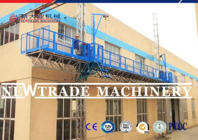 China CE SGS Certificated Twin Rack Mast Climbing Working Platform , Construction Platform for sale