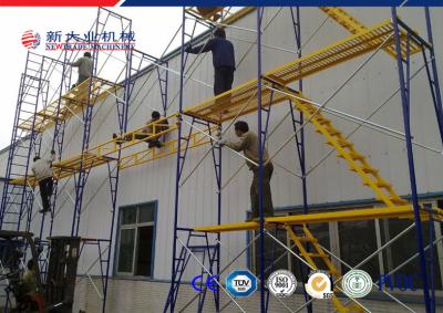 China 1930 Working Height Light Duty Scaffolding Frame For Inside And Outside Building for sale