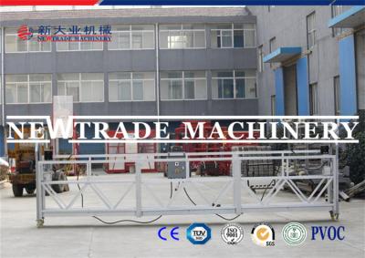 China Steel Zlp630 Zlp800 Construction Platform Rope Suspended Platform / Swing Stage  Scaffold for sale