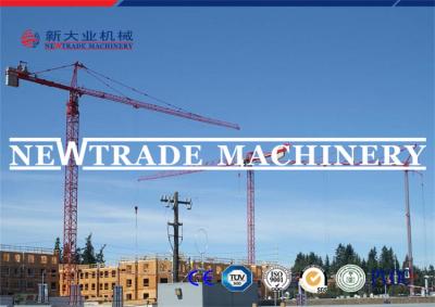 China Yellow Slewing Building Tower Crane TC5013 With Max Load 6 Tons And Boom 50m for sale