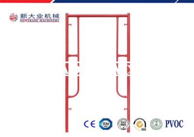 China Steel H Frame Scaffolding Frame 5′x5′ Powder Coated Combined Scaffolding Safety for sale