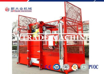 China SC100/150/200 Single Cage Construction Material Hoist With CE BV SGS Approved for sale