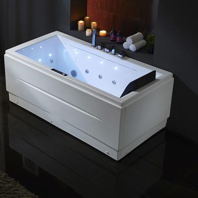 China high quality acrylic freestanding bath tubs hot sale NTH skirt side three bathtubs spa tubs for sale