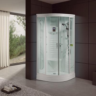 China Modern Manufacturer Steam Massage Tempered Glass Steam Shower Room for sale