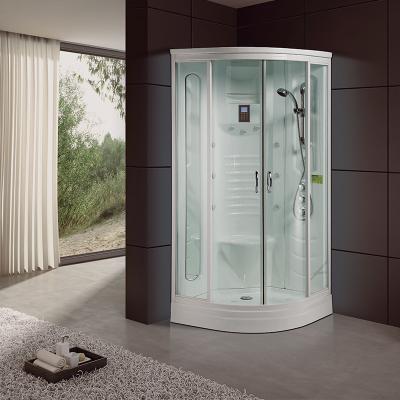 China Modern Corner Glass Door Steam Bath Cheap Bathroom Shower Enclosure for sale