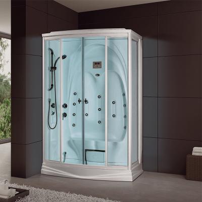 China Modern Luxury Top Room Shower Steamer Bathroom Wet Steam Bath for sale