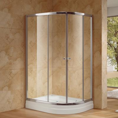 China Modern Luxury Portable Enclosed Cabin Bathroom Shower Room Tempered Glass Shower Door for sale