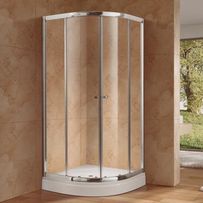 China Modern Thickness Glass Prefab Bathroom Shower Room Complete Units for sale