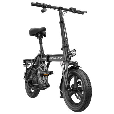 China Aluminum alloy aluminum alloy foldable ebike electric bicycle for sale